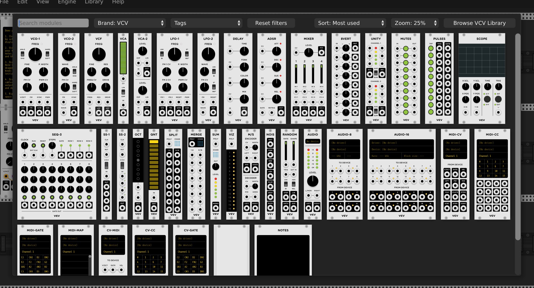 VCV Rack 2, Sorpresas Relevantes En El Modular Virtual Gratuito ...